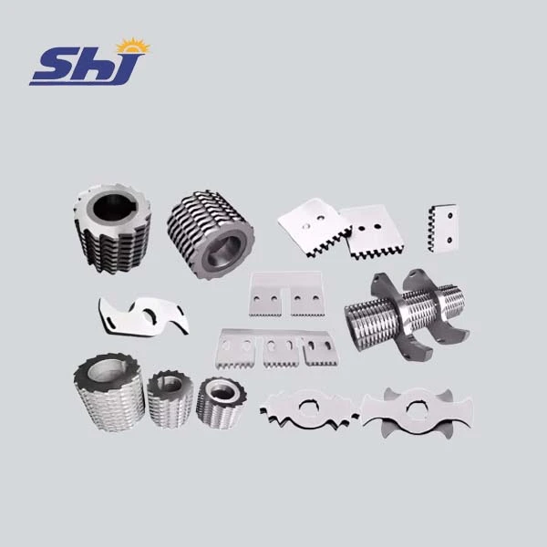 Aftermarket replacement blades for SSI shredding systems